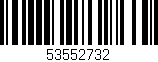 Código de barras (EAN, GTIN, SKU, ISBN): '53552732'
