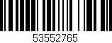 Código de barras (EAN, GTIN, SKU, ISBN): '53552765'