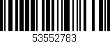 Código de barras (EAN, GTIN, SKU, ISBN): '53552783'