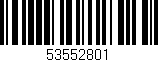 Código de barras (EAN, GTIN, SKU, ISBN): '53552801'