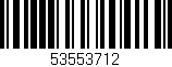 Código de barras (EAN, GTIN, SKU, ISBN): '53553712'