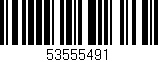Código de barras (EAN, GTIN, SKU, ISBN): '53555491'