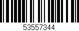 Código de barras (EAN, GTIN, SKU, ISBN): '53557344'