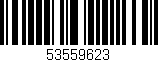 Código de barras (EAN, GTIN, SKU, ISBN): '53559623'