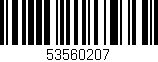 Código de barras (EAN, GTIN, SKU, ISBN): '53560207'
