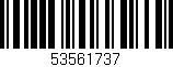 Código de barras (EAN, GTIN, SKU, ISBN): '53561737'