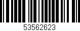 Código de barras (EAN, GTIN, SKU, ISBN): '53562623'