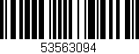 Código de barras (EAN, GTIN, SKU, ISBN): '53563094'