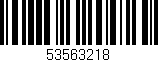 Código de barras (EAN, GTIN, SKU, ISBN): '53563218'