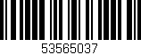 Código de barras (EAN, GTIN, SKU, ISBN): '53565037'