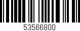 Código de barras (EAN, GTIN, SKU, ISBN): '53566800'