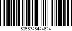 Código de barras (EAN, GTIN, SKU, ISBN): '5356745444674'