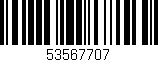 Código de barras (EAN, GTIN, SKU, ISBN): '53567707'