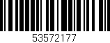 Código de barras (EAN, GTIN, SKU, ISBN): '53572177'