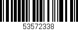 Código de barras (EAN, GTIN, SKU, ISBN): '53572338'
