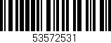 Código de barras (EAN, GTIN, SKU, ISBN): '53572531'