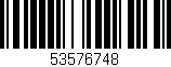 Código de barras (EAN, GTIN, SKU, ISBN): '53576748'