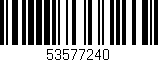 Código de barras (EAN, GTIN, SKU, ISBN): '53577240'