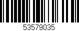 Código de barras (EAN, GTIN, SKU, ISBN): '53579035'