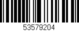 Código de barras (EAN, GTIN, SKU, ISBN): '53579204'