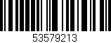 Código de barras (EAN, GTIN, SKU, ISBN): '53579213'