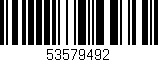 Código de barras (EAN, GTIN, SKU, ISBN): '53579492'