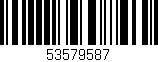 Código de barras (EAN, GTIN, SKU, ISBN): '53579587'