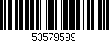 Código de barras (EAN, GTIN, SKU, ISBN): '53579599'