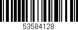 Código de barras (EAN, GTIN, SKU, ISBN): '53584128'