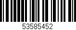 Código de barras (EAN, GTIN, SKU, ISBN): '53585452'