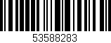 Código de barras (EAN, GTIN, SKU, ISBN): '53588283'