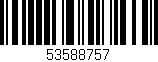 Código de barras (EAN, GTIN, SKU, ISBN): '53588757'