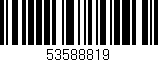 Código de barras (EAN, GTIN, SKU, ISBN): '53588819'