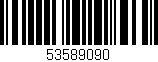 Código de barras (EAN, GTIN, SKU, ISBN): '53589090'