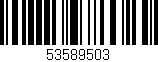 Código de barras (EAN, GTIN, SKU, ISBN): '53589503'