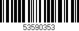 Código de barras (EAN, GTIN, SKU, ISBN): '53590353'