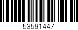 Código de barras (EAN, GTIN, SKU, ISBN): '53591447'