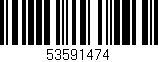 Código de barras (EAN, GTIN, SKU, ISBN): '53591474'