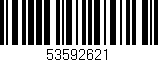 Código de barras (EAN, GTIN, SKU, ISBN): '53592621'