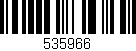 Código de barras (EAN, GTIN, SKU, ISBN): '535966'