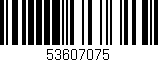 Código de barras (EAN, GTIN, SKU, ISBN): '53607075'