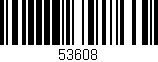 Código de barras (EAN, GTIN, SKU, ISBN): '53608'