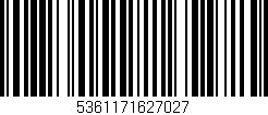 Código de barras (EAN, GTIN, SKU, ISBN): '5361171627027'