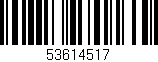 Código de barras (EAN, GTIN, SKU, ISBN): '53614517'