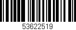 Código de barras (EAN, GTIN, SKU, ISBN): '53622519'