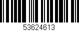 Código de barras (EAN, GTIN, SKU, ISBN): '53624613'