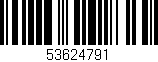 Código de barras (EAN, GTIN, SKU, ISBN): '53624791'
