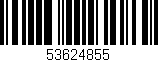 Código de barras (EAN, GTIN, SKU, ISBN): '53624855'