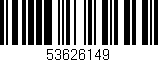 Código de barras (EAN, GTIN, SKU, ISBN): '53626149'