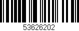 Código de barras (EAN, GTIN, SKU, ISBN): '53626202'